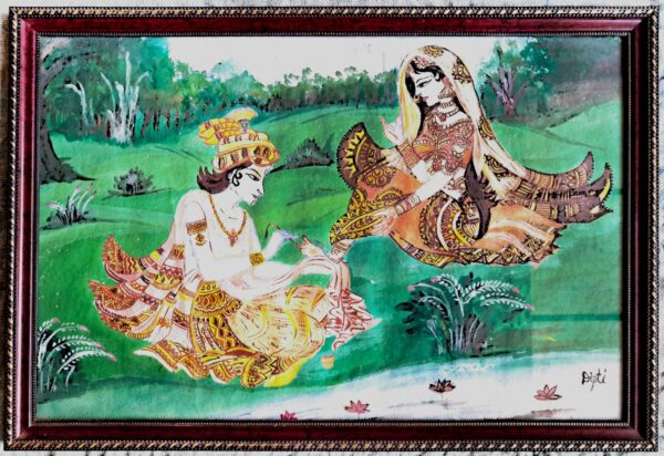 Radha Krishna Painting