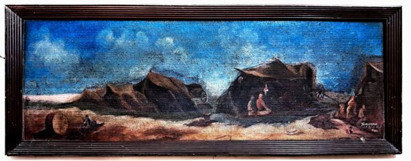 Gypsy Tent Encampment Painting