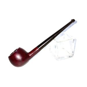 MORELL MACKENZIE Tobacciana Vintage Smoking Pipe – Classic Long-Stem Briar Pipe | London Made