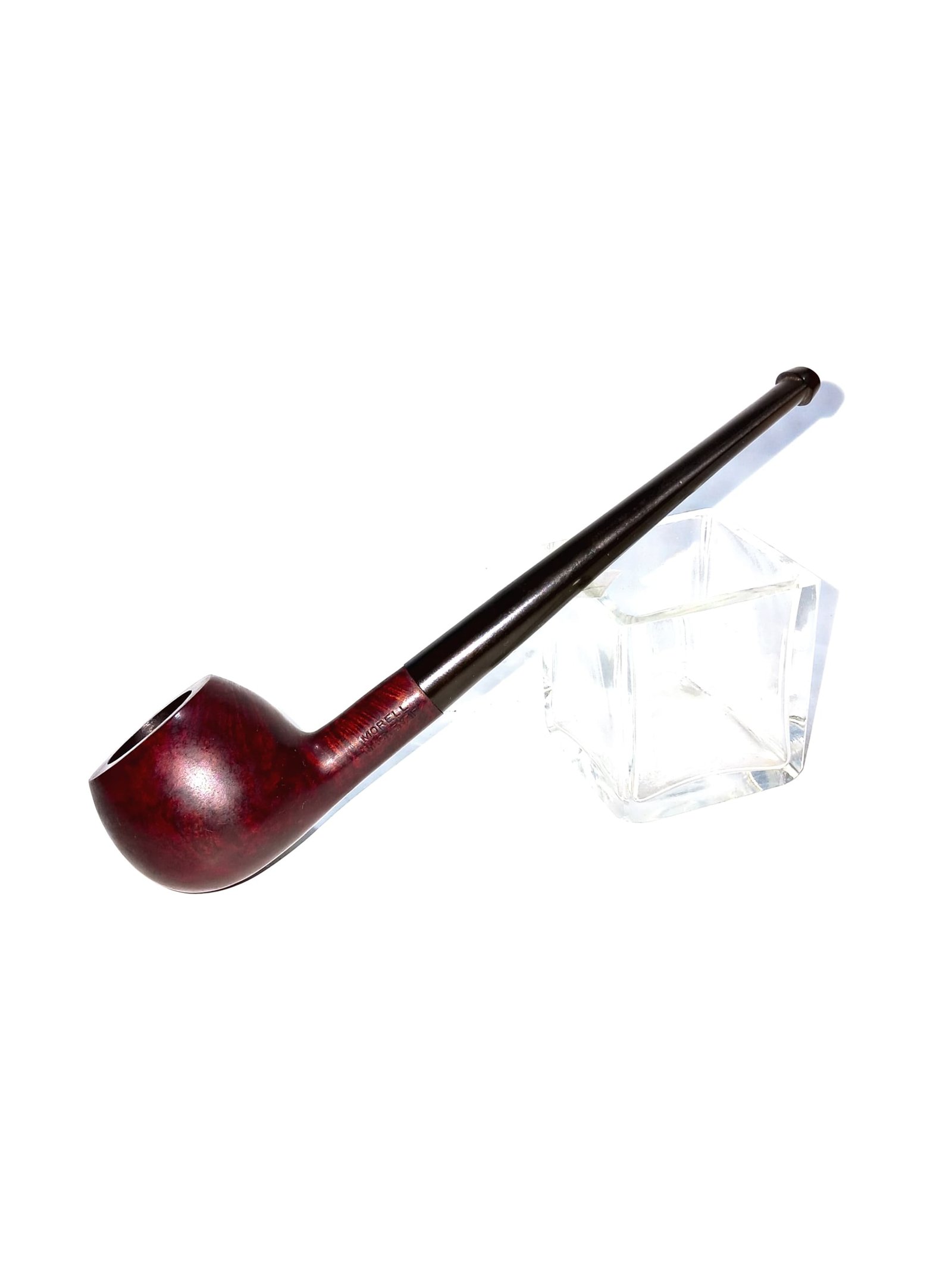 MORELL MACKENZIE Tobacciana Vintage Smoking Pipe – Classic Long-Stem Briar Pipe | London Made