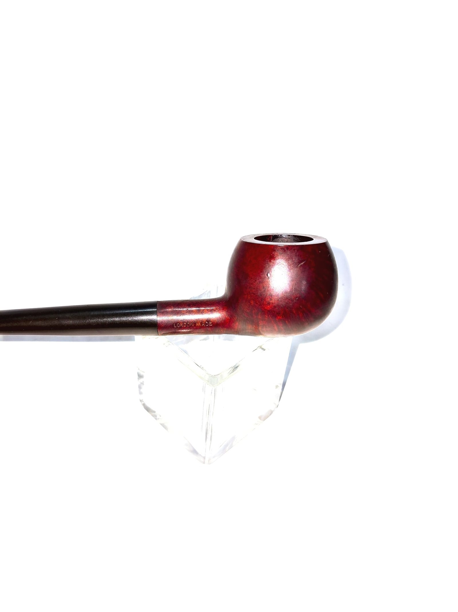 MORELL MACKENZIE Tobacciana Vintage Smoking Pipe – Classic Long-Stem Briar Pipe | London Made