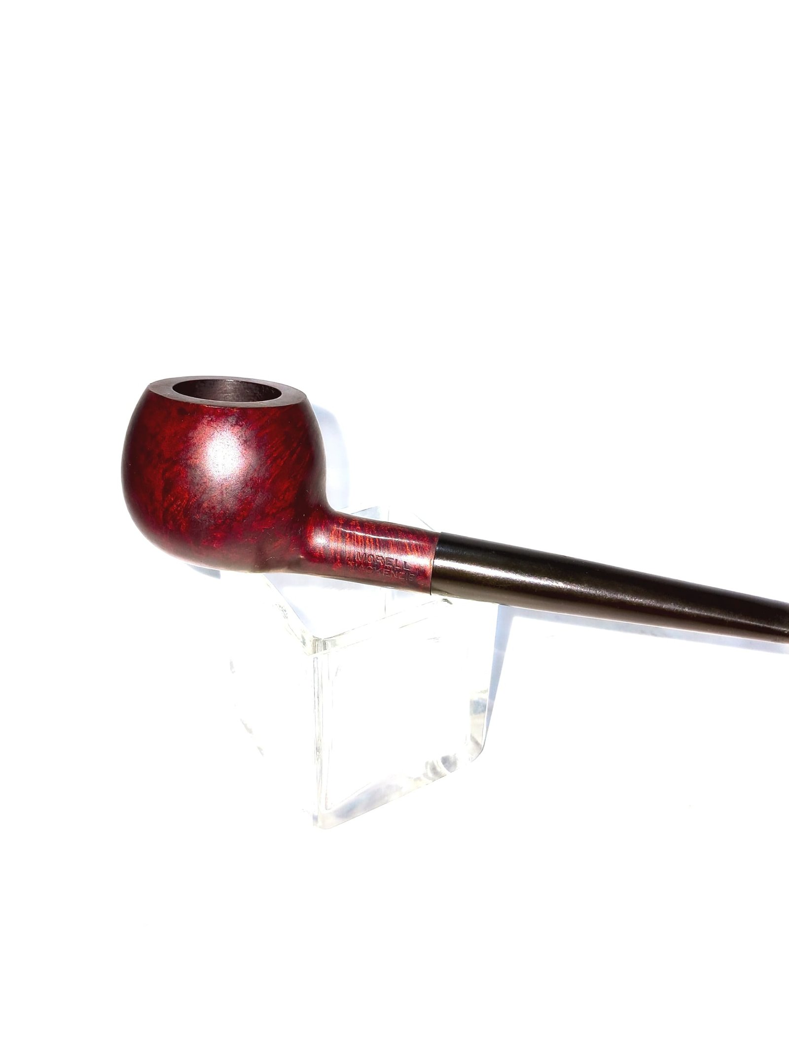 MORELL MACKENZIE Tobacciana Vintage Smoking Pipe – Classic Long-Stem Briar Pipe | London Made