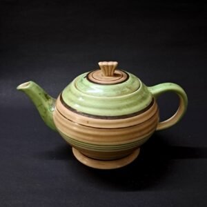 Vintage Sadler Green Mottled Teapot Made in England