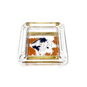 Vintage Agfa Glass Ashtray – 1980 | Mid-Century/Retro Advertising Collectible