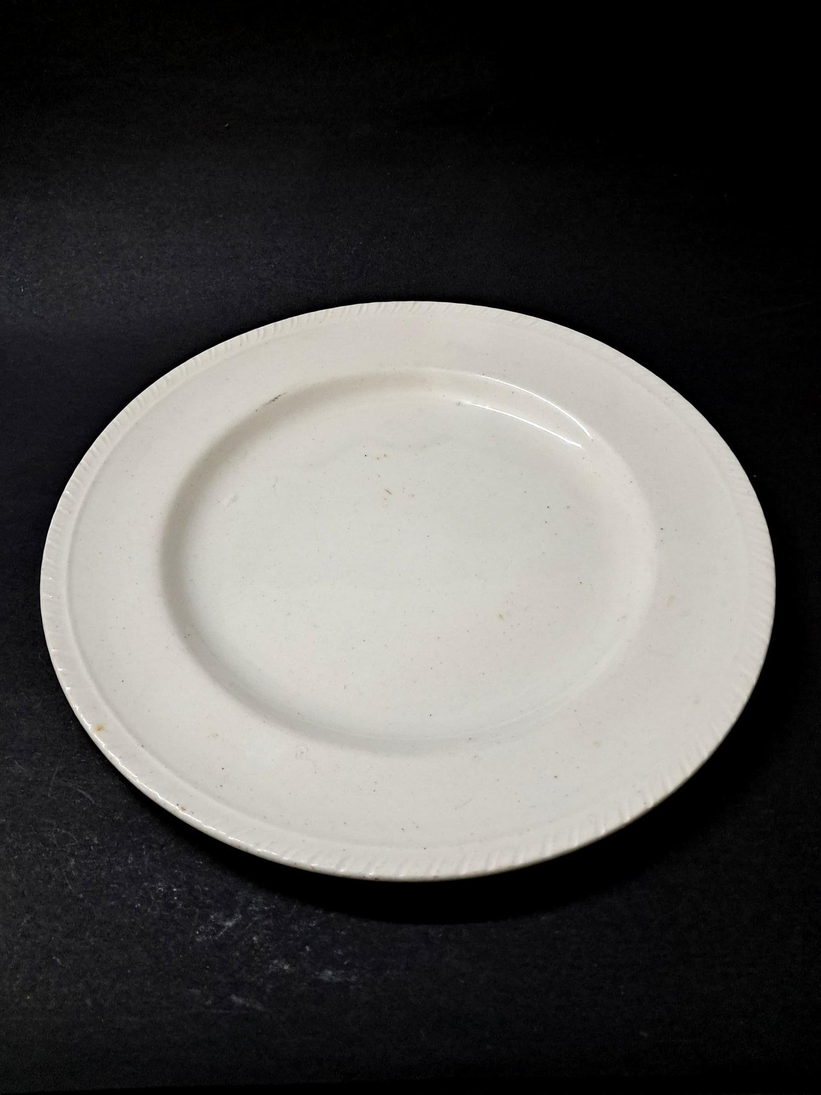 Vintage Dutch Porcelain White Serving Plate – Classic Oval Serving Platter