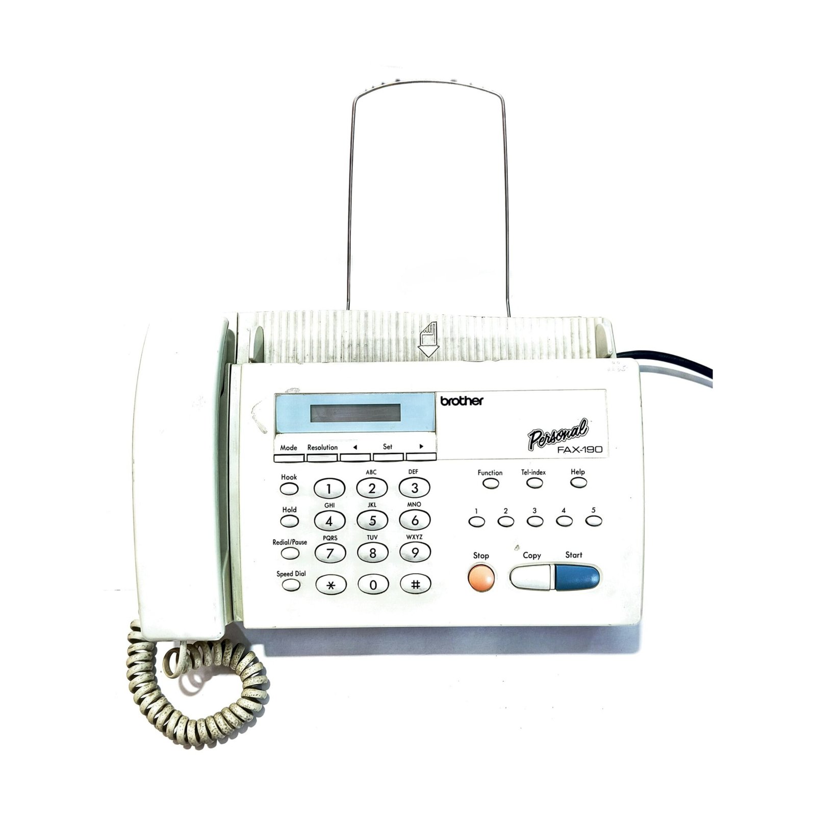 Vintage Brother Personal 190 FAX Machine – Retro Office & Telecommunications Collectible