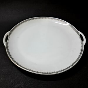 Vintage Paragon Fine Bone China Czechoslovakia Serving Tray – Oval Handled Tray