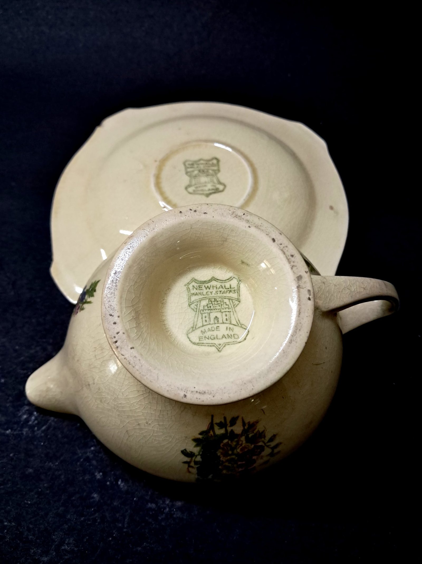 Vintage Newhall Hanley Staffs Tea Set – Made in England Floral Tea Ware