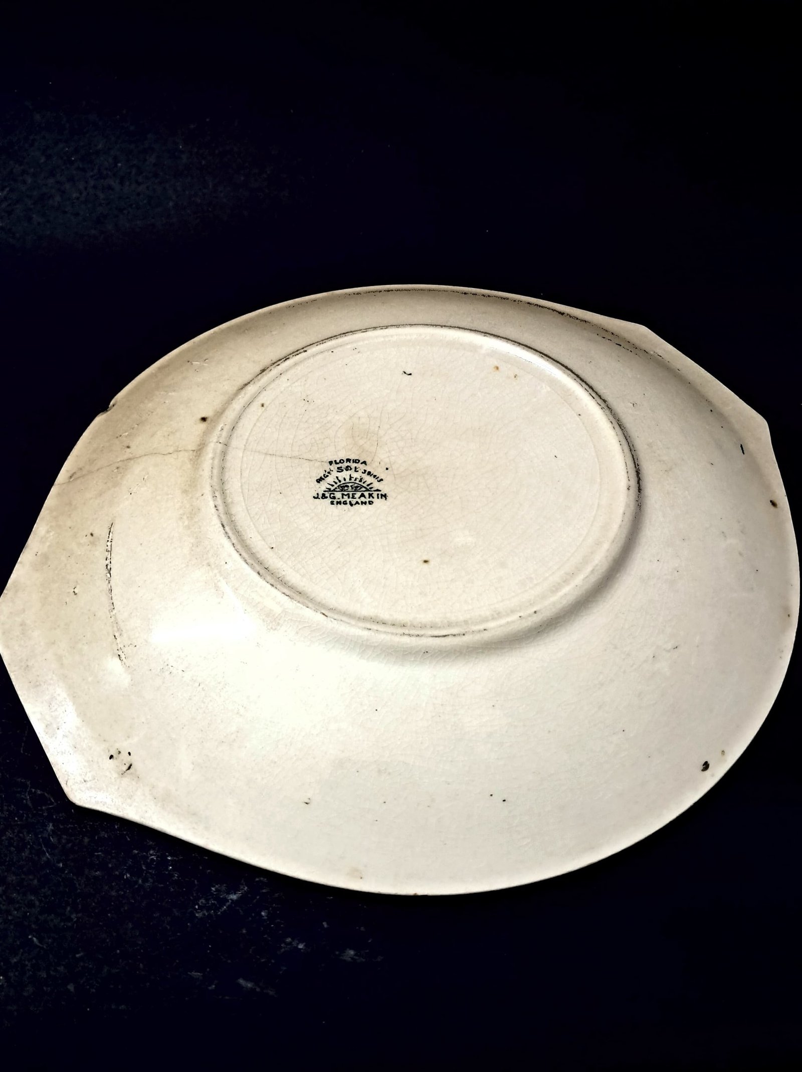 Vintage Art Deco J&G Meakin Tea Set | 1 Platter | 1 Milk Pot | 2 Cups | – Made in England