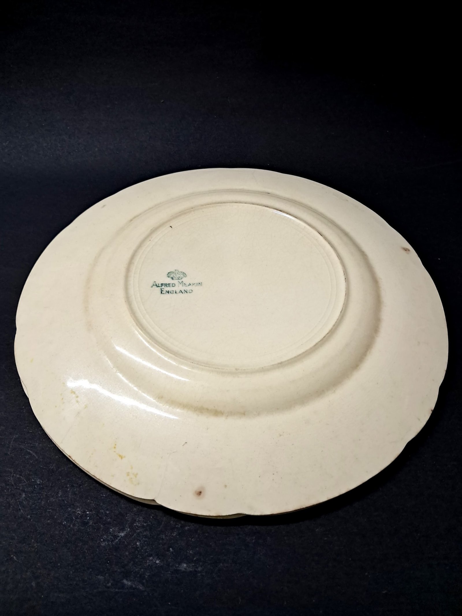 Vintage Set of 2 Alfred Meakin Plain Bread Serving Plates – Made in England