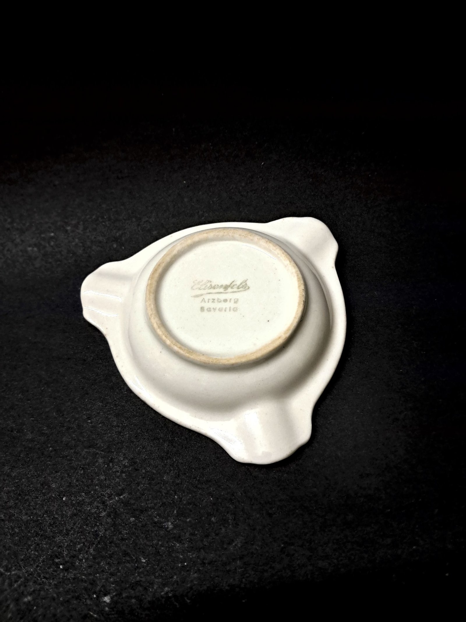 Vintage German Porcelain Souvenir Ashtray | Meersburg Bodensee | Ebernfels Arzberg Bavaria