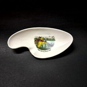 Vintage Ebernfels Arzberg Bavaria Porcelain Ashtray | Meersburg Bodensee Souvenir