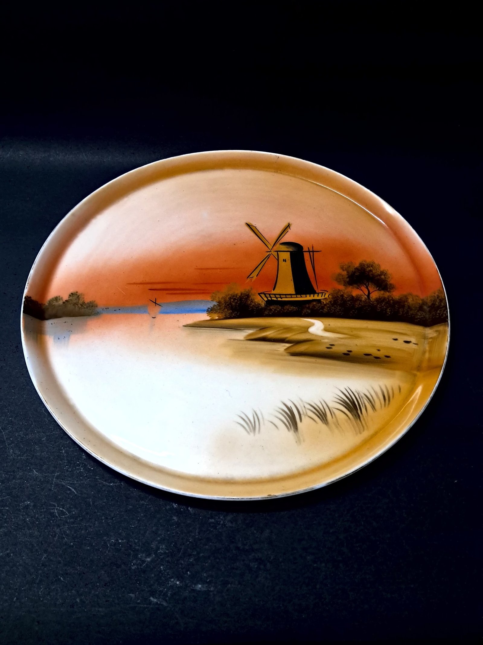 Vintage R.C. Scenic Landscape Serving Tray – Made in Japan