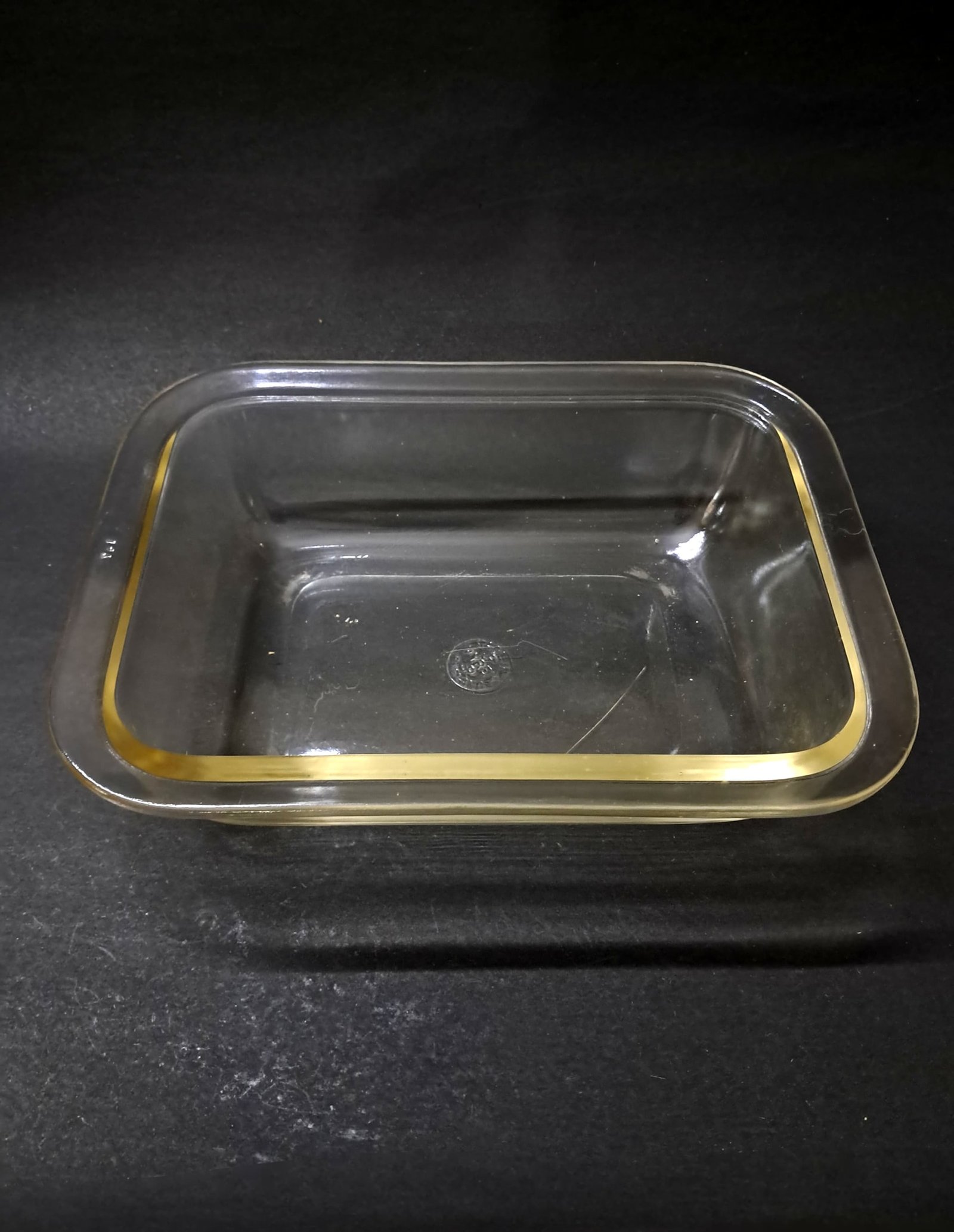 Vintage Westinghouse Clear Yellow-Tint Pyrex Glass Baking Dish – Retro Glass Ovenware
