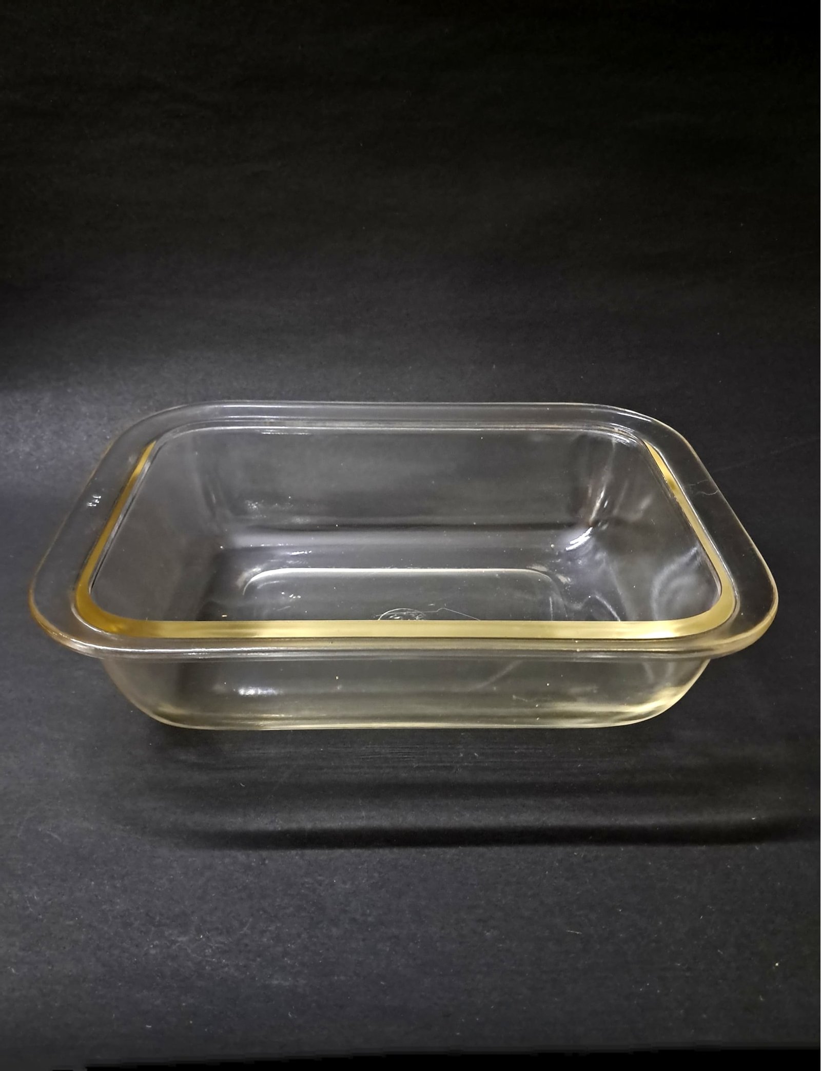 Vintage Westinghouse Clear Yellow-Tint Pyrex Glass Baking Dish – Retro Glass Ovenware